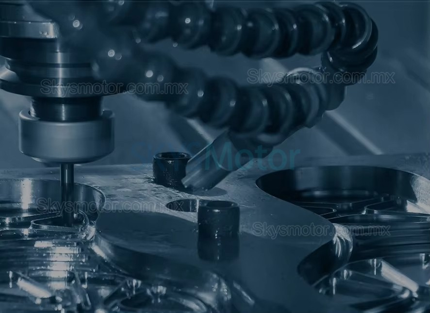 Motor de husillo CNC refrigerado por aire GDZ-80F-2.2B, 220V/380V, 5A, 2,2kW, 24000rpm, pinza ER20, 400Hz